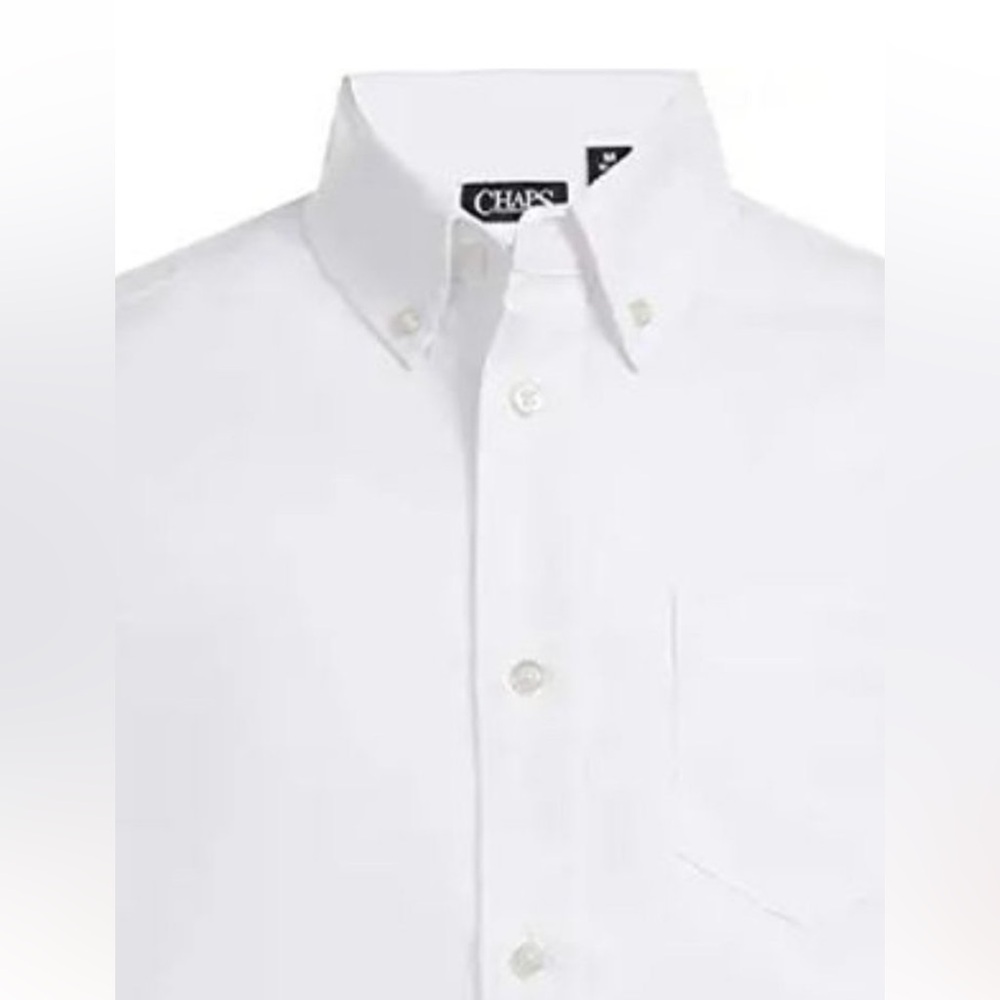 Chaps Kids White Button Down Shirt